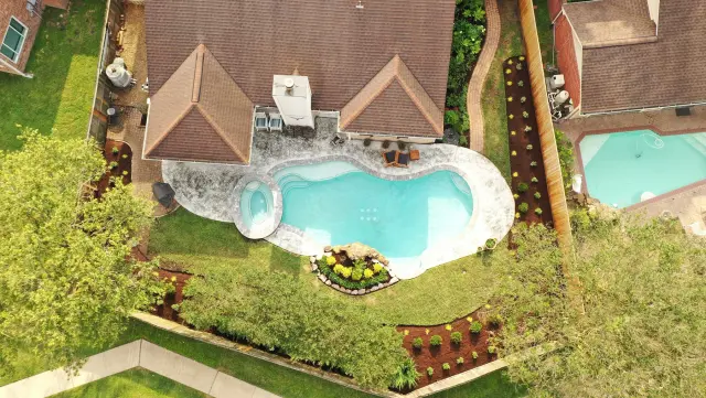 Resort-style backyard by Trophy